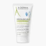 Tube blanc A-Derma Dermalibour+ Barrier crème isolante mains 50 ml