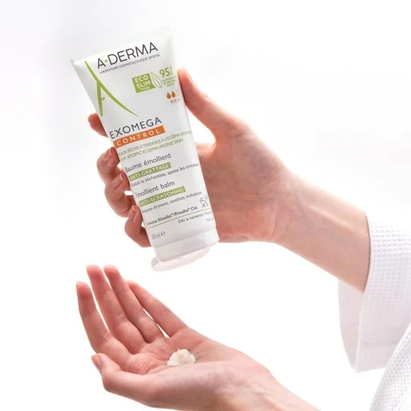 A-Derma Exomega Control Baume Émollient Anti-Grattage 200ml – photo 2