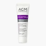 Tube blanc et violet ACM Cicastim.A crème apaisante visage corps 20 ml