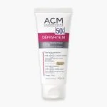 Tube ACM Dépiwhite.M crème protectrice teintée SPF 50+, teinte naturelle, 40 ml