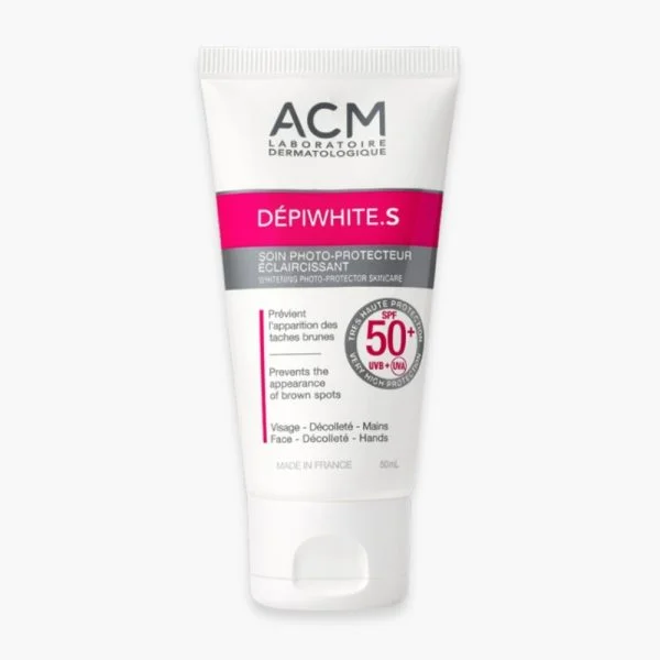 ACM Dépiwhite S Soin Photo-Protecteur Éclaircissant SPF50+ 50ml
