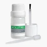 Flacon blanc Molutrex ACM 3 mL avec pinceau applicateur et pipette
