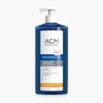 Grand flacon pompe bleu ACM Novophane shampooing énergisant 500 ml