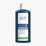 Flacon bleu ACM Novophane shampooing sébo-régulateur 200 ml cheveux gras