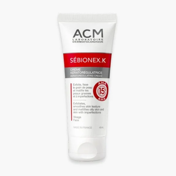 ACM Sébionex K Crème Kératorégulatrice AHA15% 40ml