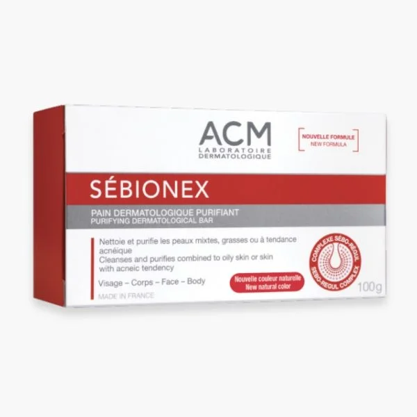 ACM Sébionex Pain Dermatologique Purifiant 100g