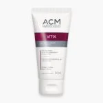 Tube blanc ACM Vitix gel régulateur dépigmentation visage et corps 50 ml