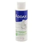 Flacon blanc et bleu Addax Expert Sanibacter gel nettoyant pieds