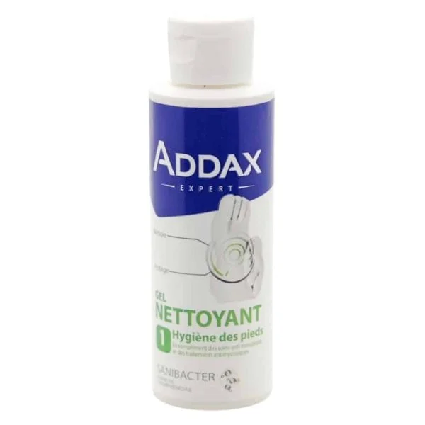 Addax Sanibacter Gel Nettoyant Hygiène Des Pieds 125ml