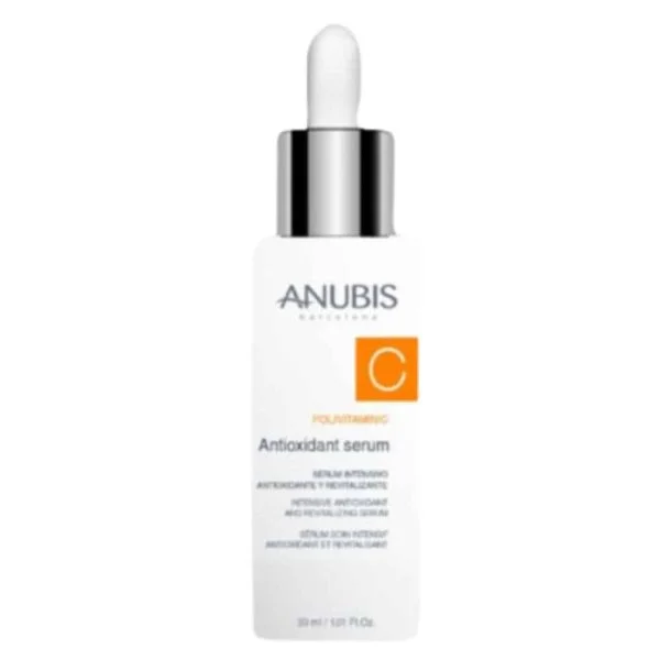 Flacon blanc compte-gouttes Anubis Polivitaminic sérum antioxydant 30 ml
