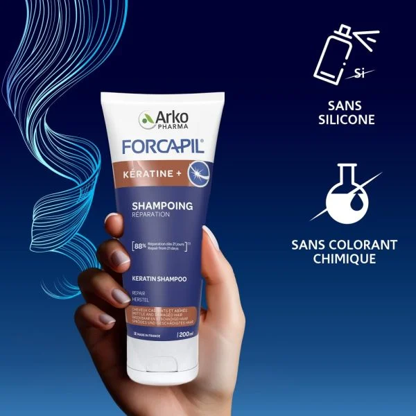 Arkopharma Forcapil Shampoing Fortifiant 200ml – photo 2