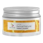 Pot argenté Armonia crème rétinal naturel vitamine C et squalane, motif orange