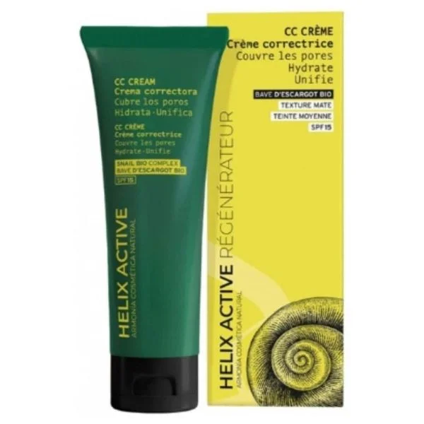 Armonia Helix Active CC Crème Correctrice Couvre Les Pores, Hydrate Et Unifie SPF15 40ml