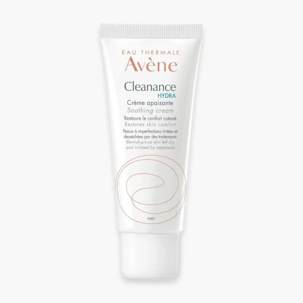 Tube blanc Avène Cleanance Hydra crème apaisante 40 ml