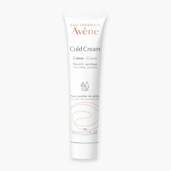 Petit tube blanc Avène Cold Cream crème nourrissante 40 ml