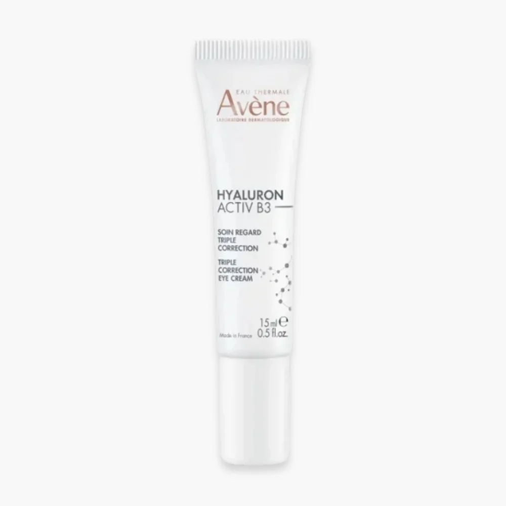 avene-hyaluron-activ-b3-soin-regard-triple-correction-15ml-8.jpg Tube blanc Avène Hyaluron Activ B3 soin regard triple correction 15 ml