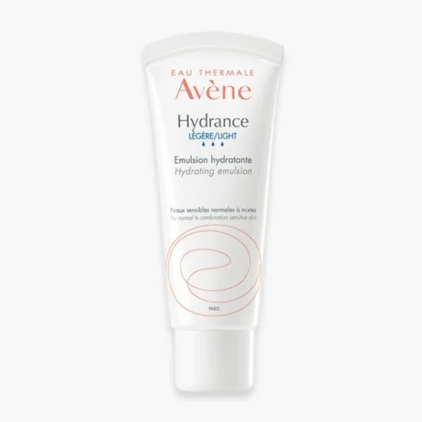 Tube blanc Avène Hydrance Légère émulsion hydratante 40 ml
