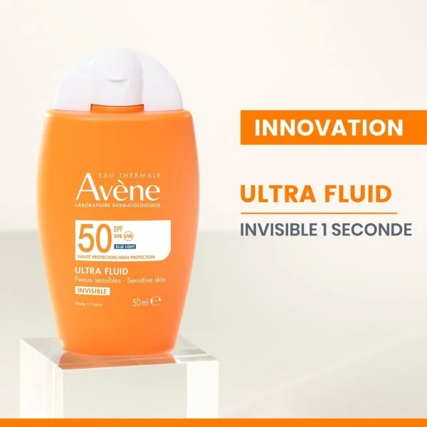 Avène Solaire Ultra-Fluide Invisible SPF50+ 50ml – photo 2