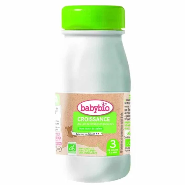 Babybio Lait De Croissance 10mois À 3ans Bio 250ml