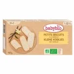 Étui carton Babybio petits biscuits à la vanille bio 160 g