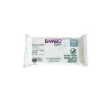 Paquet blanc Bambo Nature lingettes bébé 64 unités sans parfum