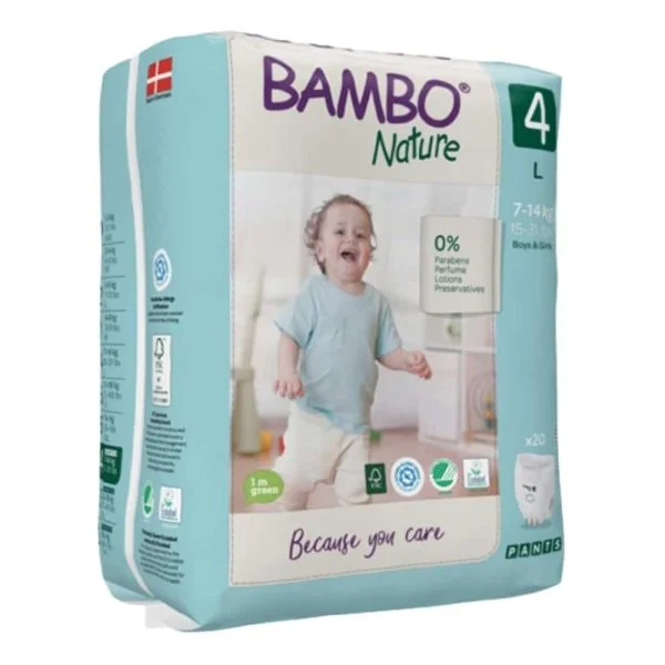 Bambo Nature Culottes D’apprentissage N°4 L 7-14kg 20u – photo 2