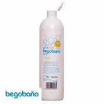 Flacon blanc de gel douche à l'avoine Begobaño pH 5.5 1000 ml