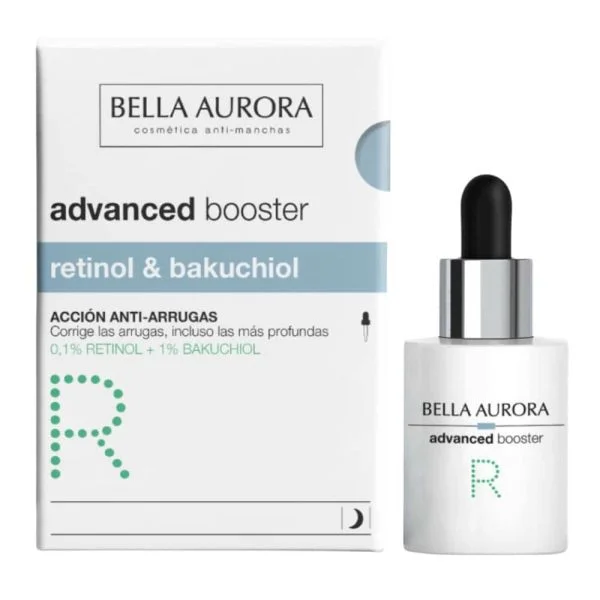 Bella Aurora Advanced Booster Retinol Et Bakuchiol Action Anti-rides 30ml