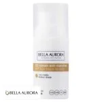 Flacon blanc et doré CC crème Bella Aurora, teinte medium SPF50+