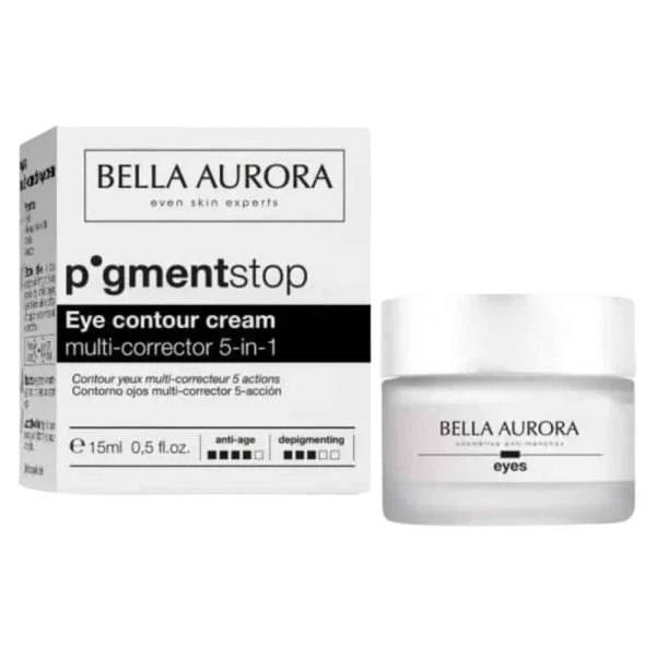 Bella Aurora Pigmentstop Crème Contour Des Yeux Multi-correctrice 5en1 15ml