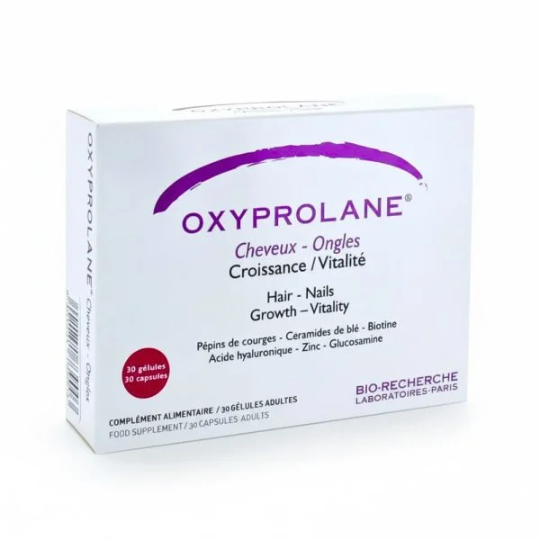Bio-Recherche Oxyprolane Cheveux Et Ongles 30 Gélules