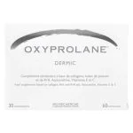 Boîte blanche Oxyprolane Dermic 60 capsules avec bandeau gris