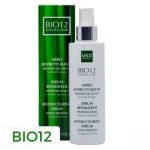Flacon spray blanc Bio12 sérum réparateur 200 ml et étui vert