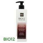 Grand flacon pompe blanc et bordeaux Bio12 shampooing illuminant 500 ml