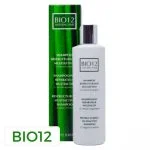 Flacon blanc Bio12 shampooing réparateur multiactif 250 ml et étui vert