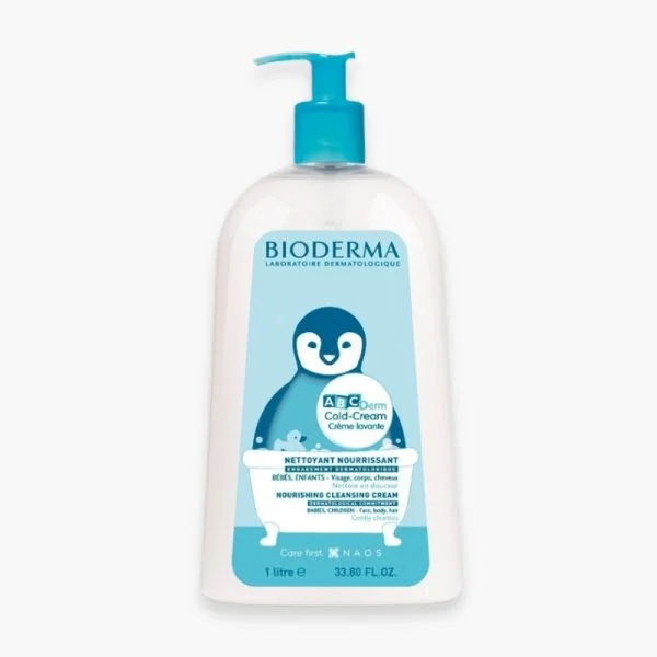Bioderma ABCDerm Cold-Cream Crème Lavante Nettoyante Nourrissante 1l