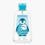 Flacon transparent Bioderma ABCDerm H2O eau micellaire pingouin 1 litre