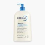 Grand flacon pompe beige Bioderma Atoderm Crème de douche 1 litre