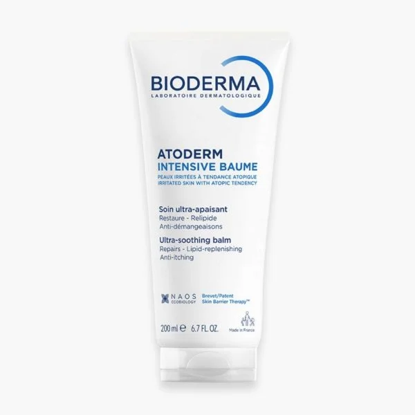 Tube blanc Bioderma Atoderm Intensive Baume ultra-apaisant 200 ml