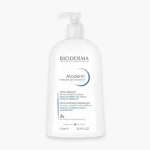 Grand flacon pompe blanc Bioderma Atoderm Intensive Gel Moussant 1 litre
