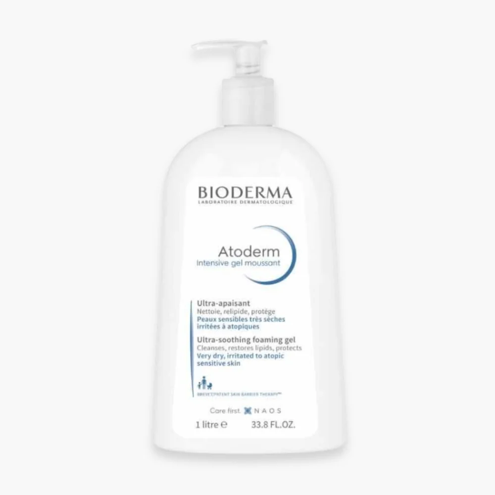bioderma-atoderm-intensive-gel-moussant-lavant-anti-demangeaisons-1l.png Grand flacon pompe blanc Bioderma Atoderm Intensive Gel Moussant 1 litre