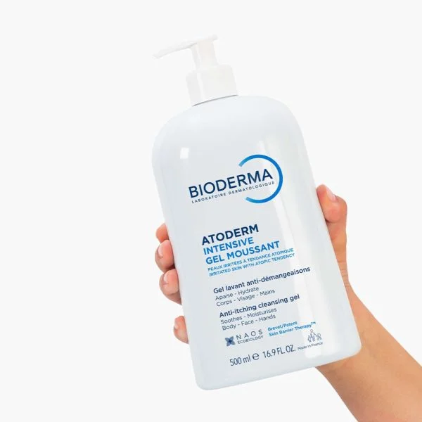 Bioderma Atoderm Intensive Gel Moussant Lavant Anti-Démangeaisons 200ml – photo 2
