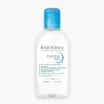 Flacon transparent à bouchon bleu Bioderma Hydrabio H2O eau micellaire 250 ml