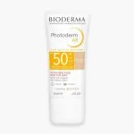 Tube blanc Bioderma Photoderm AR SPF50+ teinte naturelle, 30 ml