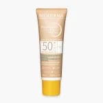 Tube beige Bioderma Photoderm Cover Touch Mineral SPF50+ teinte claire 40 g