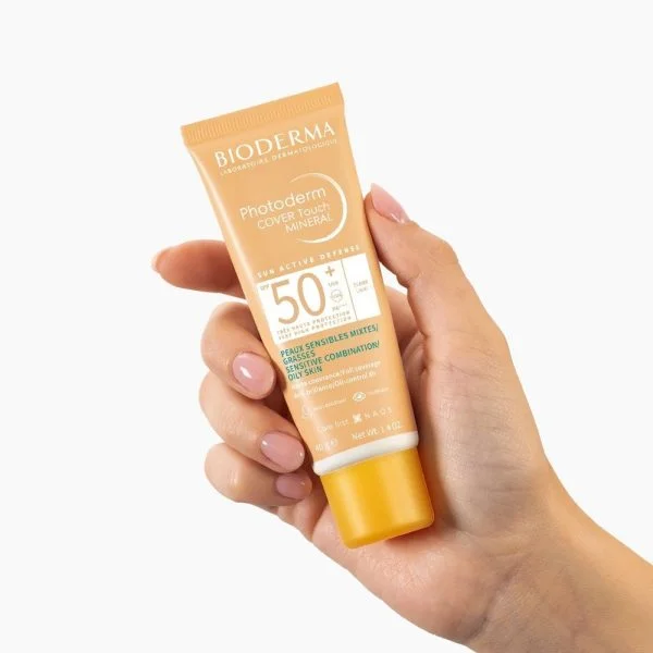 Bioderma Photoderm Cover Touch Mineral Teinté Clair SPF50+ 40g – photo 2