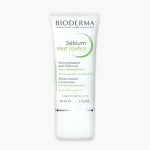 Tube blanc Bioderma Sébium Mat control soin hydratant anti-brillance 30 ml