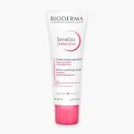 Tube blanc bouchon rose Bioderma Sensibio Defensive crème active apaisante 40 ml
