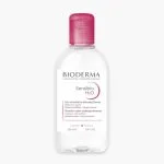 Flacon transparent Bioderma Sensibio H2O eau micellaire démaquillante 250 ml