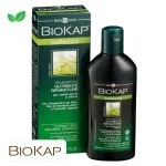 Flacon et étui verts Biokap Bellezza shampooing nourrissant réparateur 200 ml